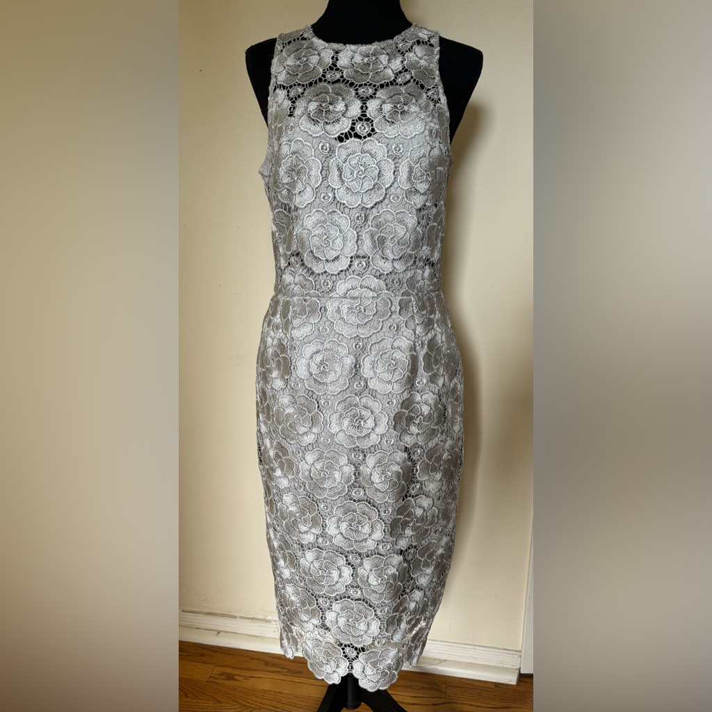 Sleeveless Special Occassion Lace Dress